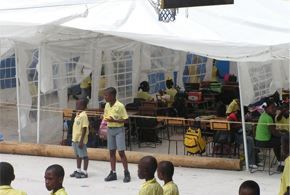 Gala Tents in Haiti