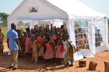 Gala Tent in Africa