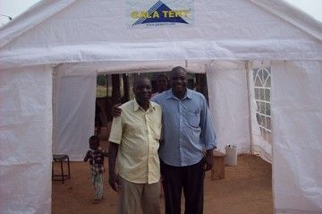 Gala Tent in Africa