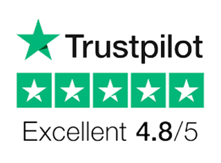 An Excellent 4.8/5 Trustpilot Rating