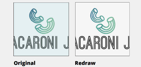 Before and After Vectorised examples