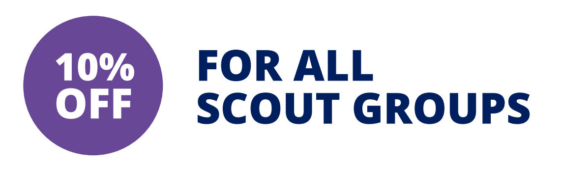 10% off for scout groups