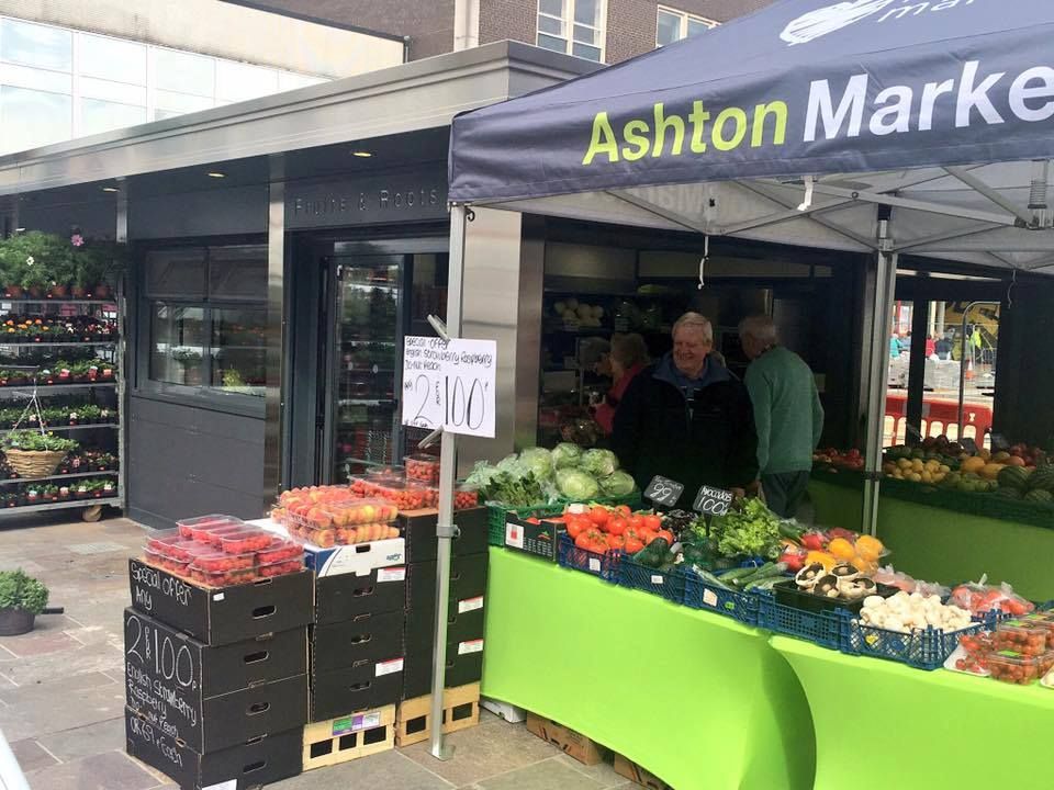 Ashton market printed gazebo