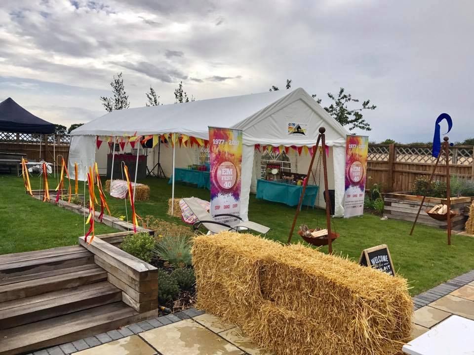 A Gala Tent Marquee outdoor party marquee