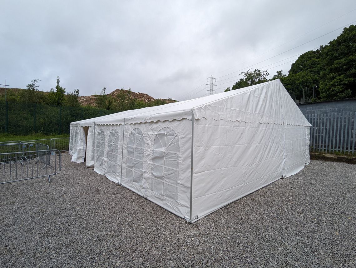 A Gala Tent Marquee outdoors