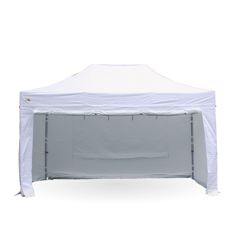 white gazebo with sides