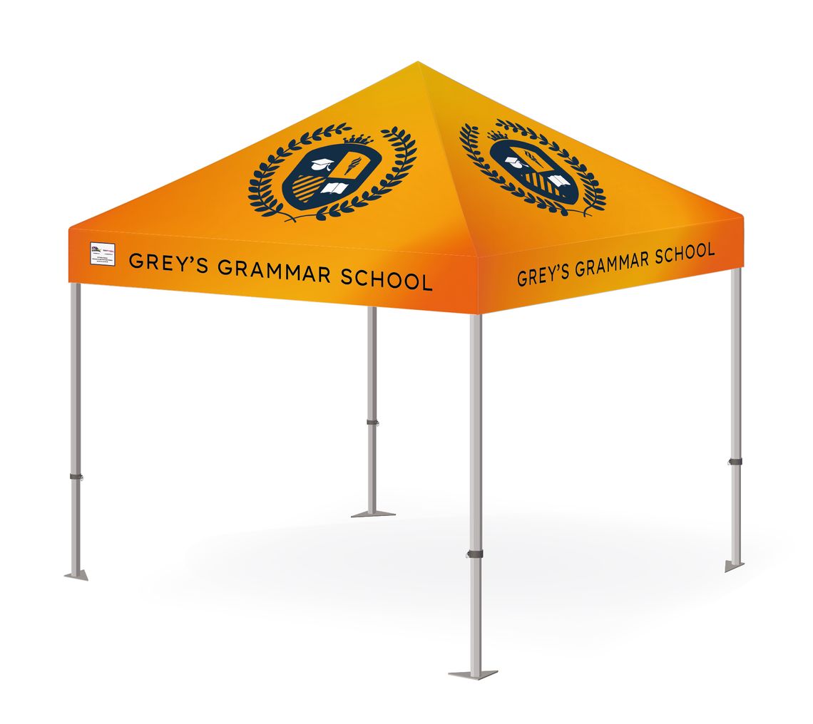 Custom concept for a printed gazebo for a school