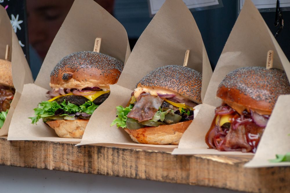 3 street food business burgers